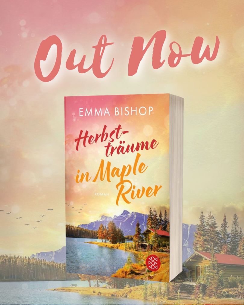Out-Now-Grafik für „Herbstträume in Maple River“ von Emma Bishop